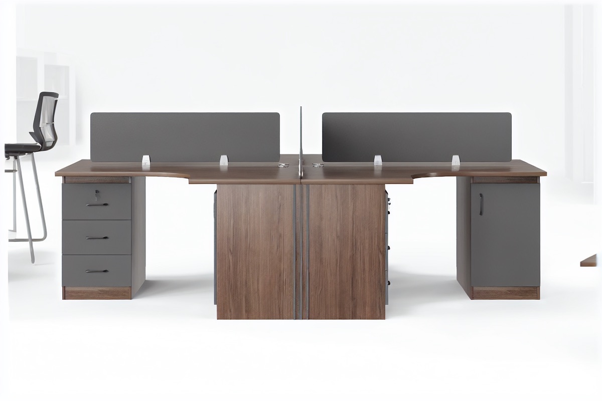 Workstation Modular — situasi kantor