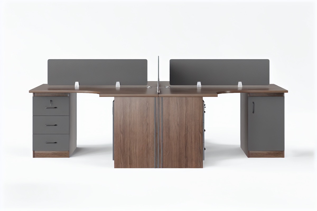 Workstation Modular — situasi kantor