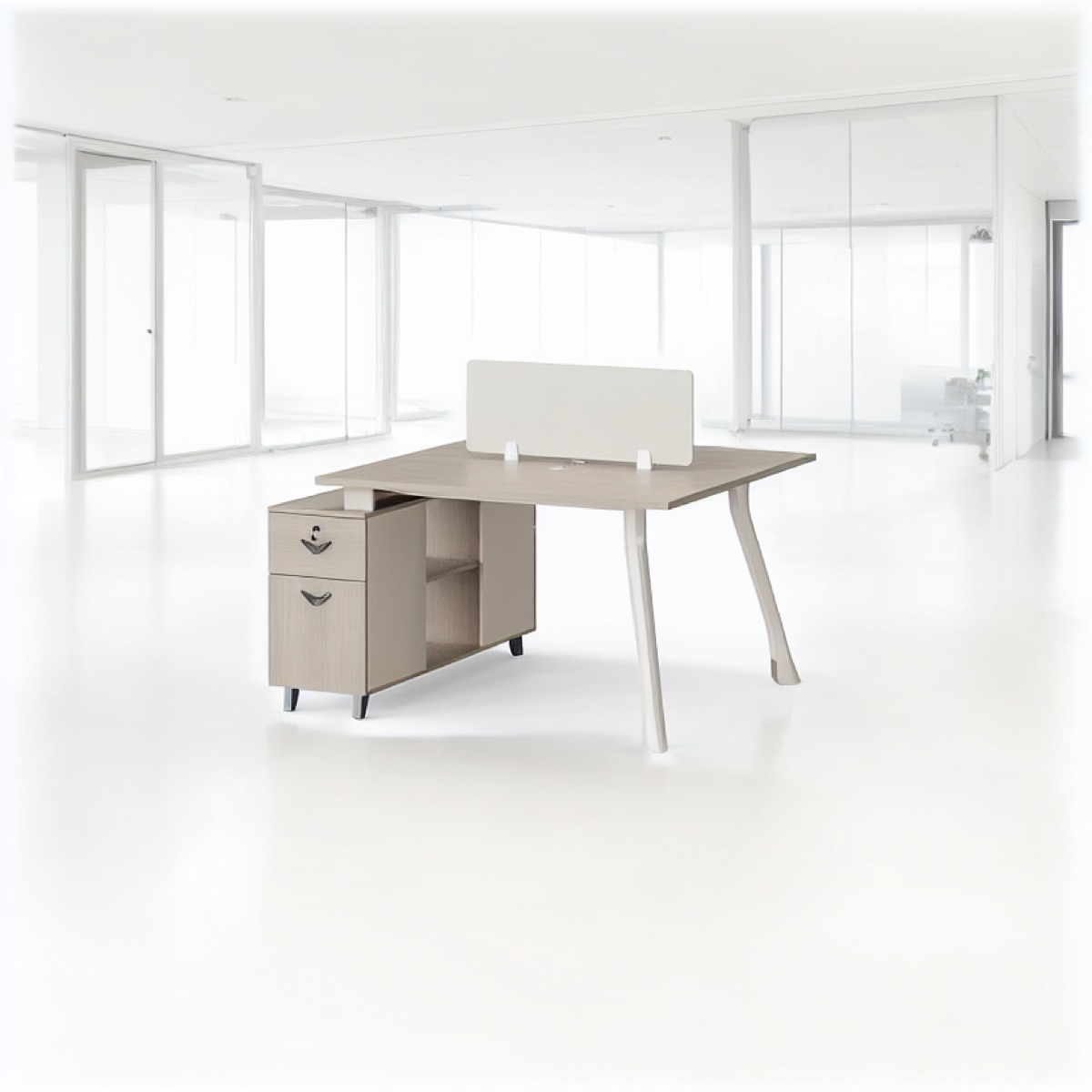 Workstation Kantor Modular — situasi kantor