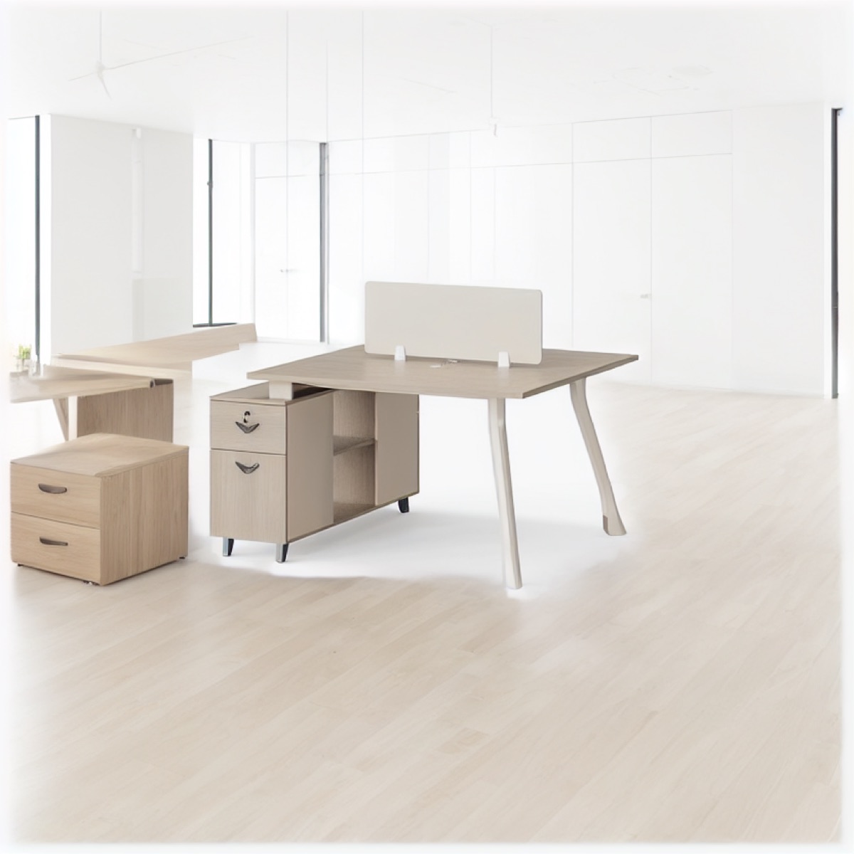Workstation Kantor Modular — situasi kantor