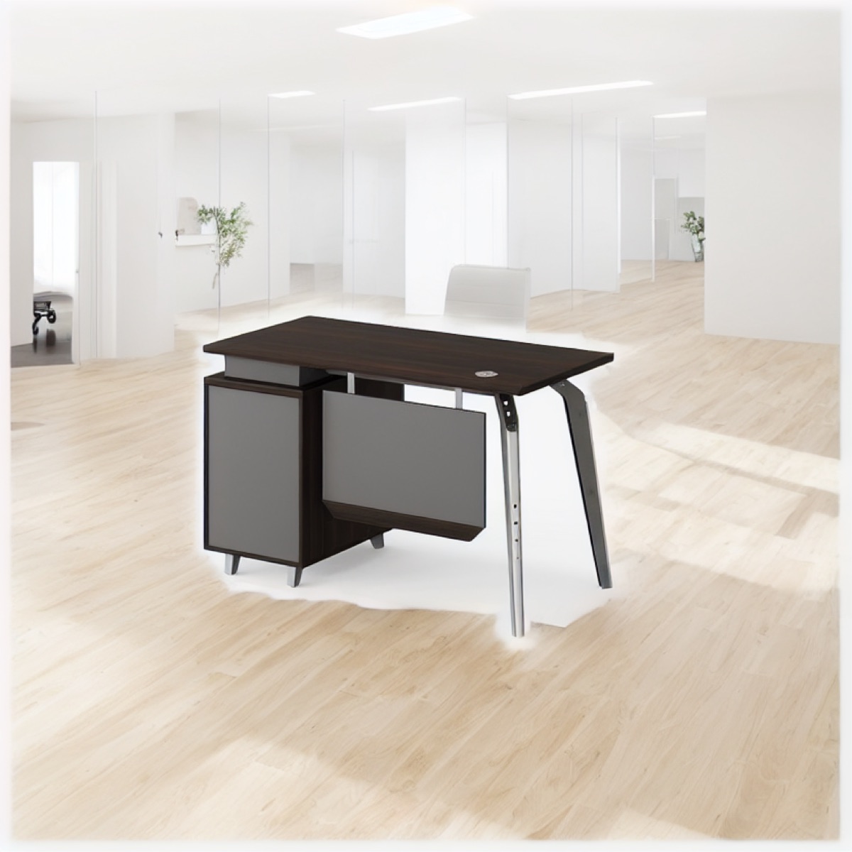 Meja Staf — situasi kantor