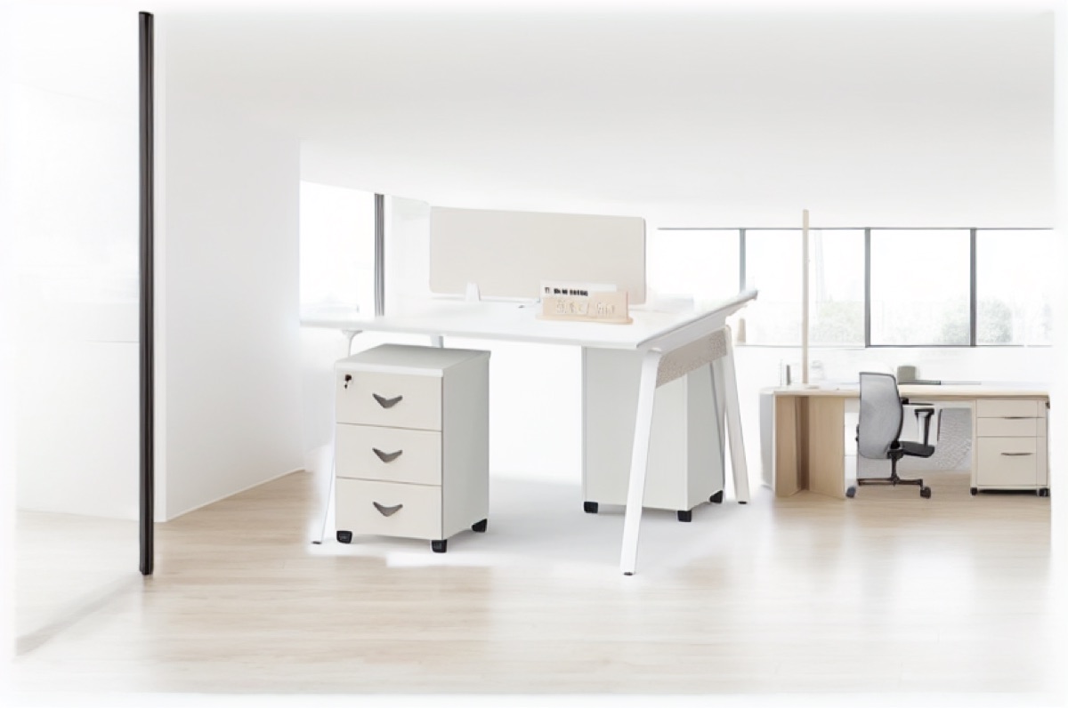 Workstation Kantor 2 Orang — situasi kantor