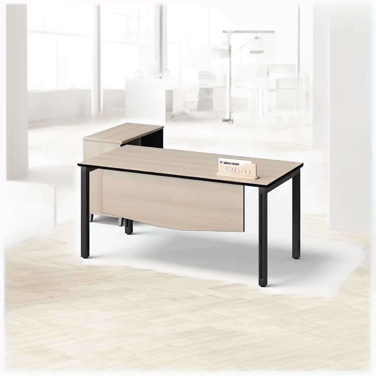 Meja Eksekutif Modern — situasi kantor
