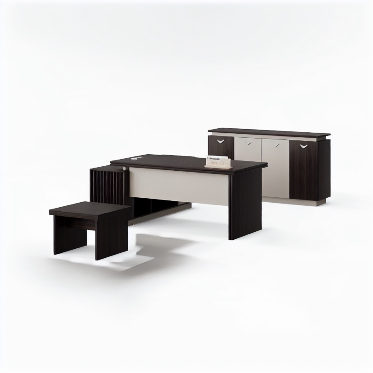 L-Shape Executive Desk — office scene