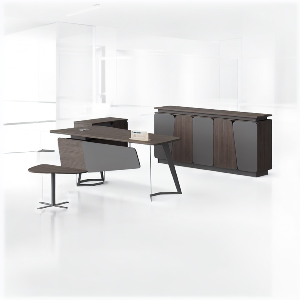 Meja Manager Modern — situasi kantor