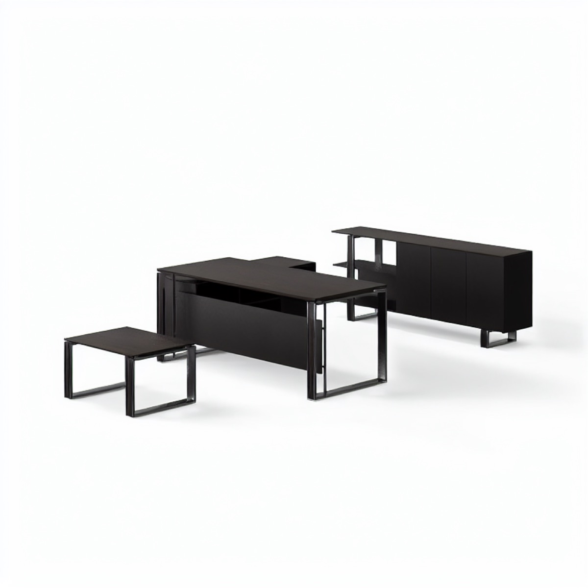 L-Shape Executive Desk — office scene