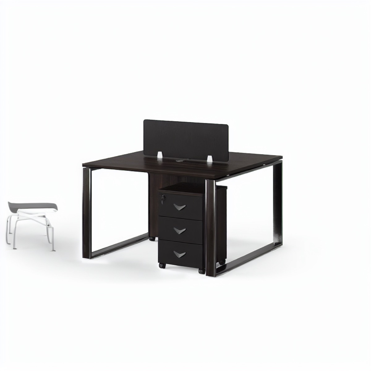 Workstation 2 Orang — situasi kantor