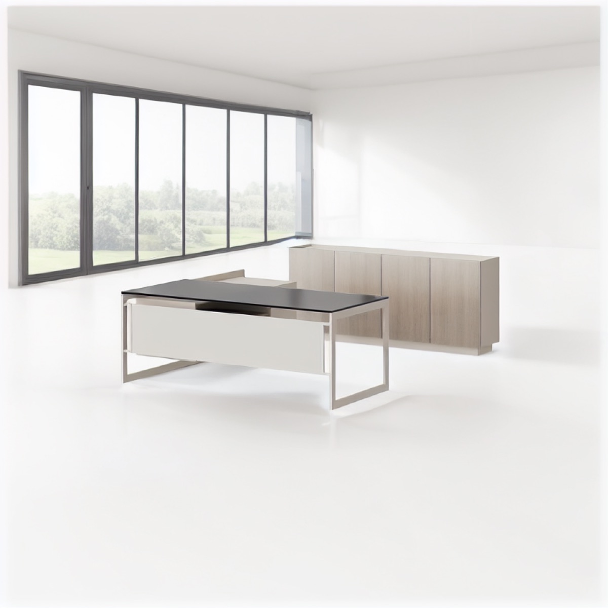 Meja Manager Kantor — situasi kantor