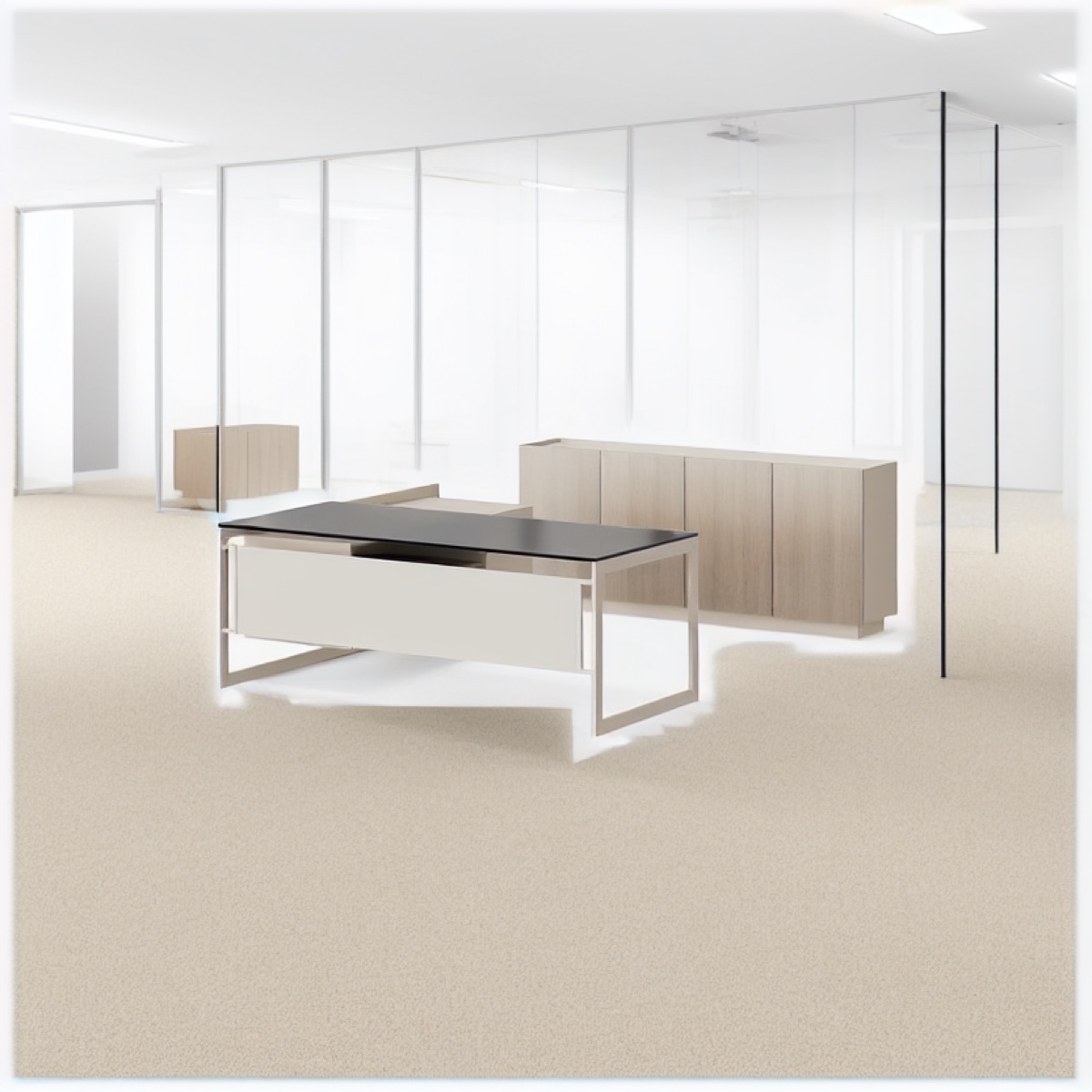 Meja Manager Kantor — situasi kantor