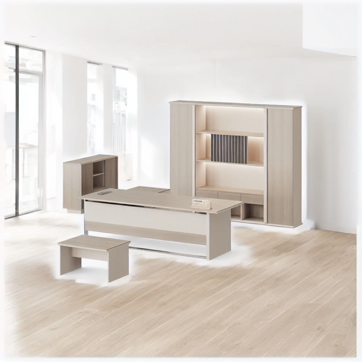 Office Coffee & Tea Table — office scene