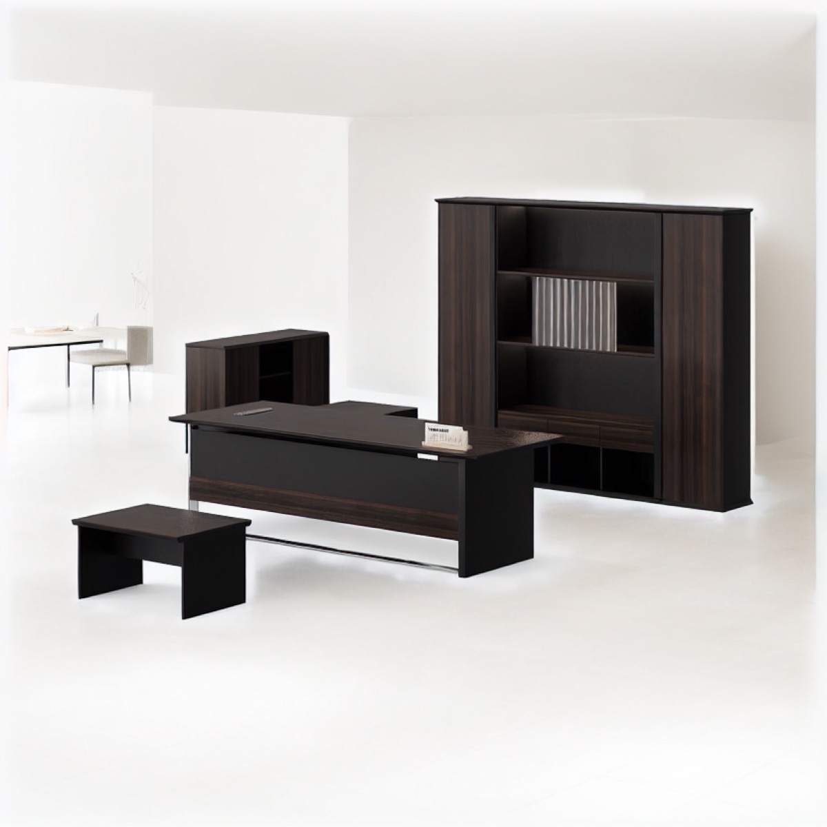 L-Shape Director Desk — office scene