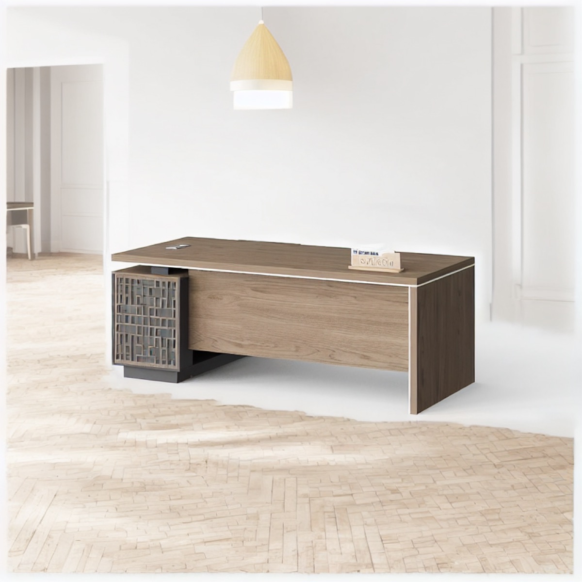 Modern Executive Desk — office scene