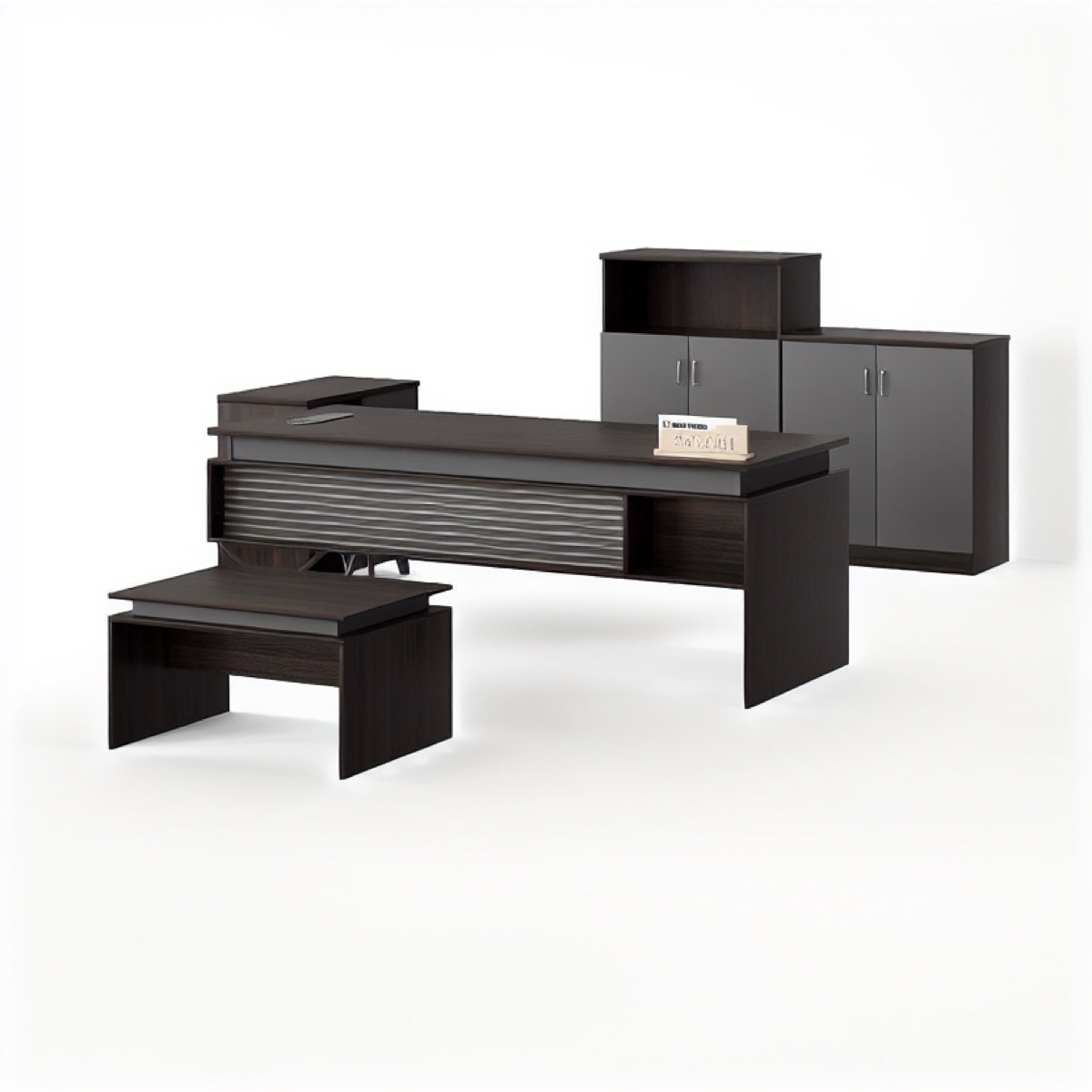 2-Meter Executive Desk — office scene