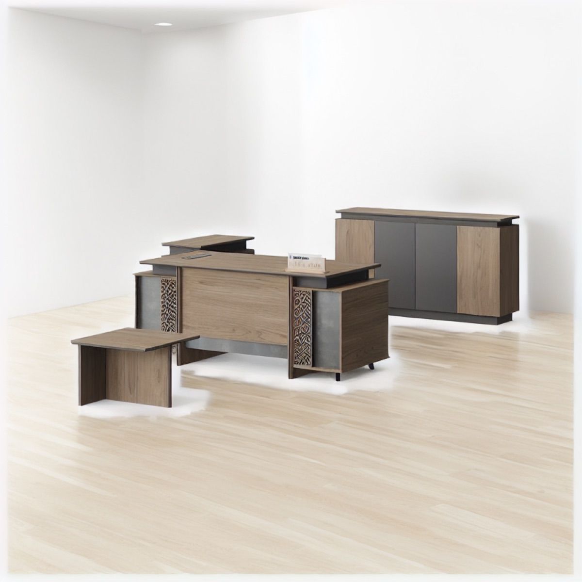 Meja Resepsionis Set — situasi kantor