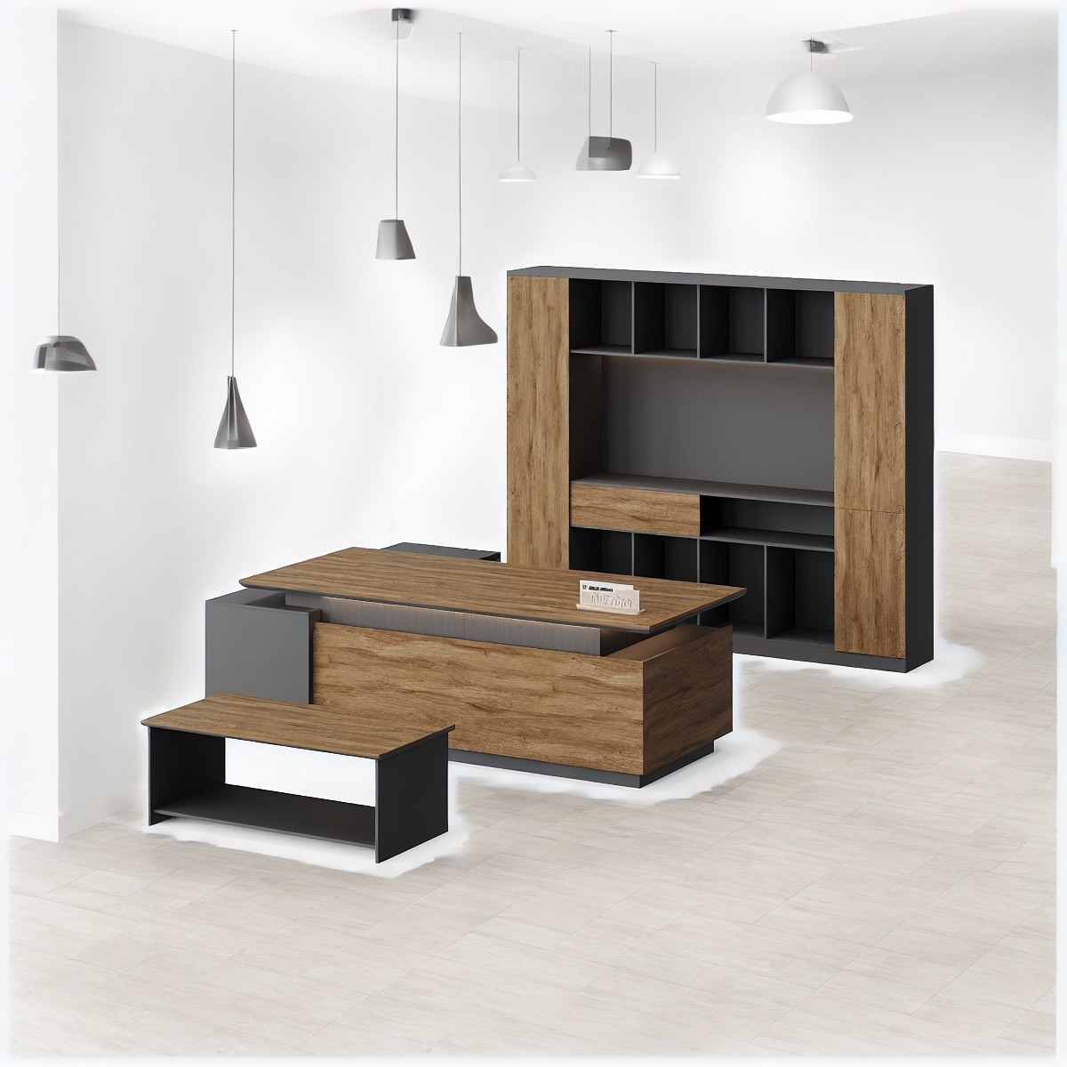 Reception Desk Set — office scene