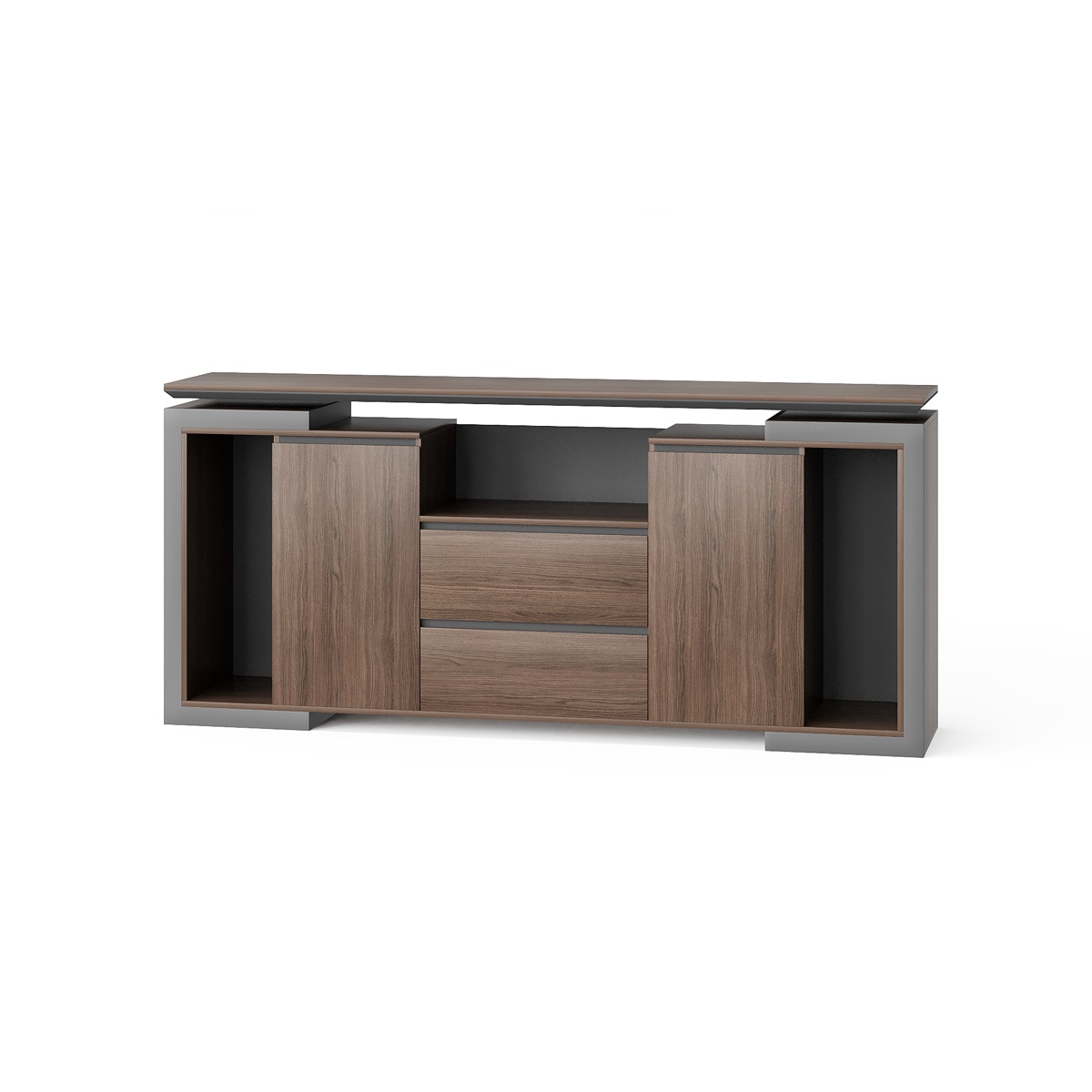 Kredenza Eksekutif 5 Modul Handleless — BG-2550B — Foshan China office furniture manufacturer