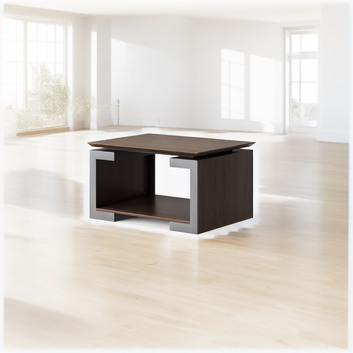 Coffee Table Hidden Storage Compartment — office scene