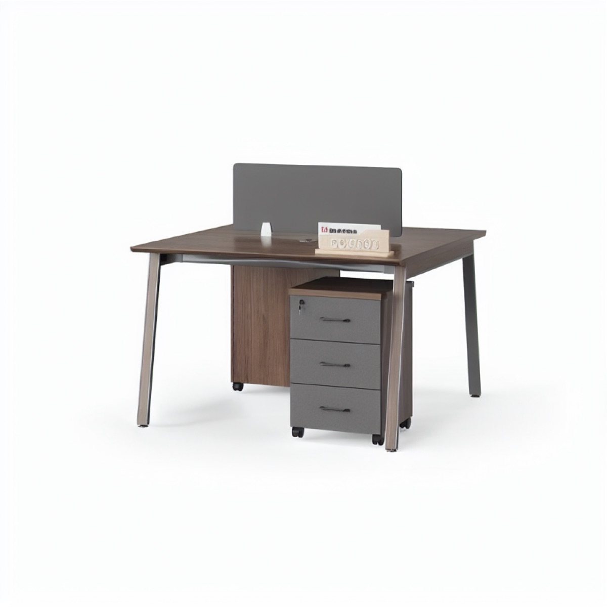 Workstation 2 Orang — situasi kantor