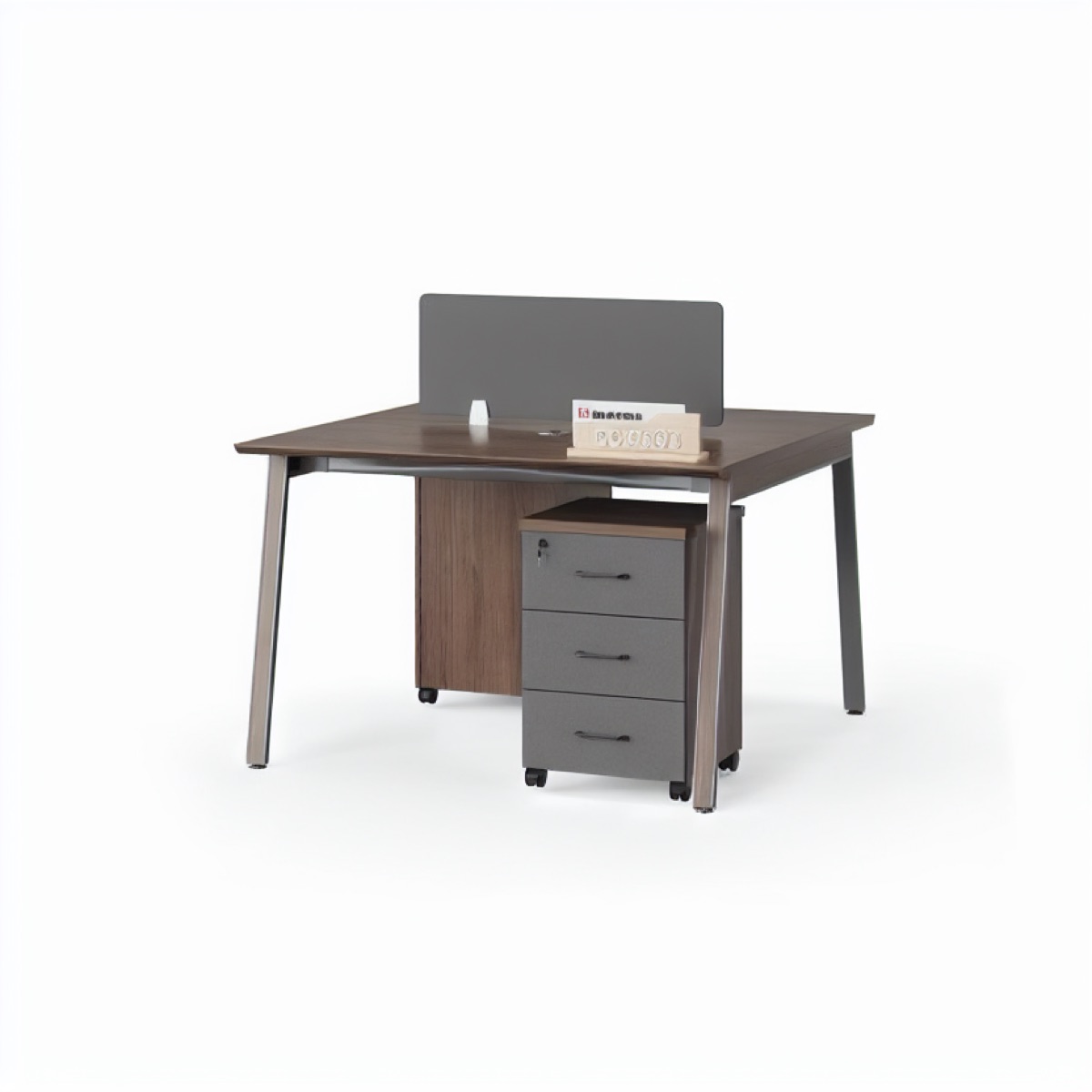 Workstation 2 Orang — situasi kantor