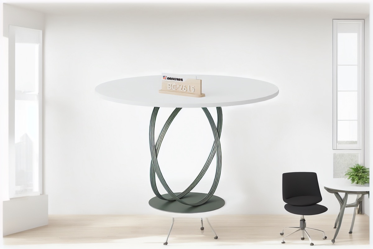 Round Meeting Table — office scene