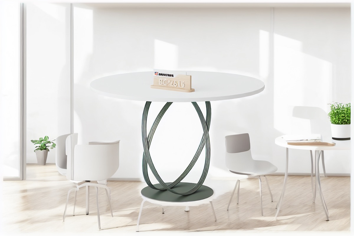 Round Meeting Table — office scene