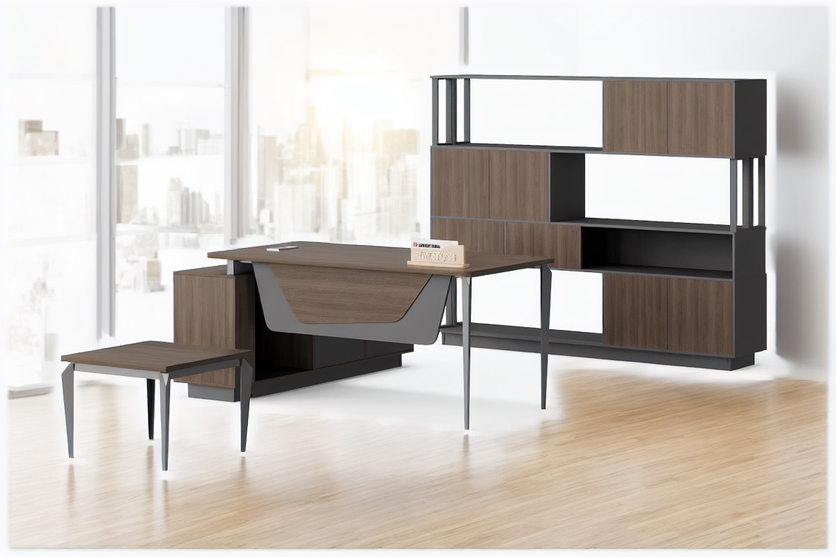 Executive L-Shape Desk — office scene