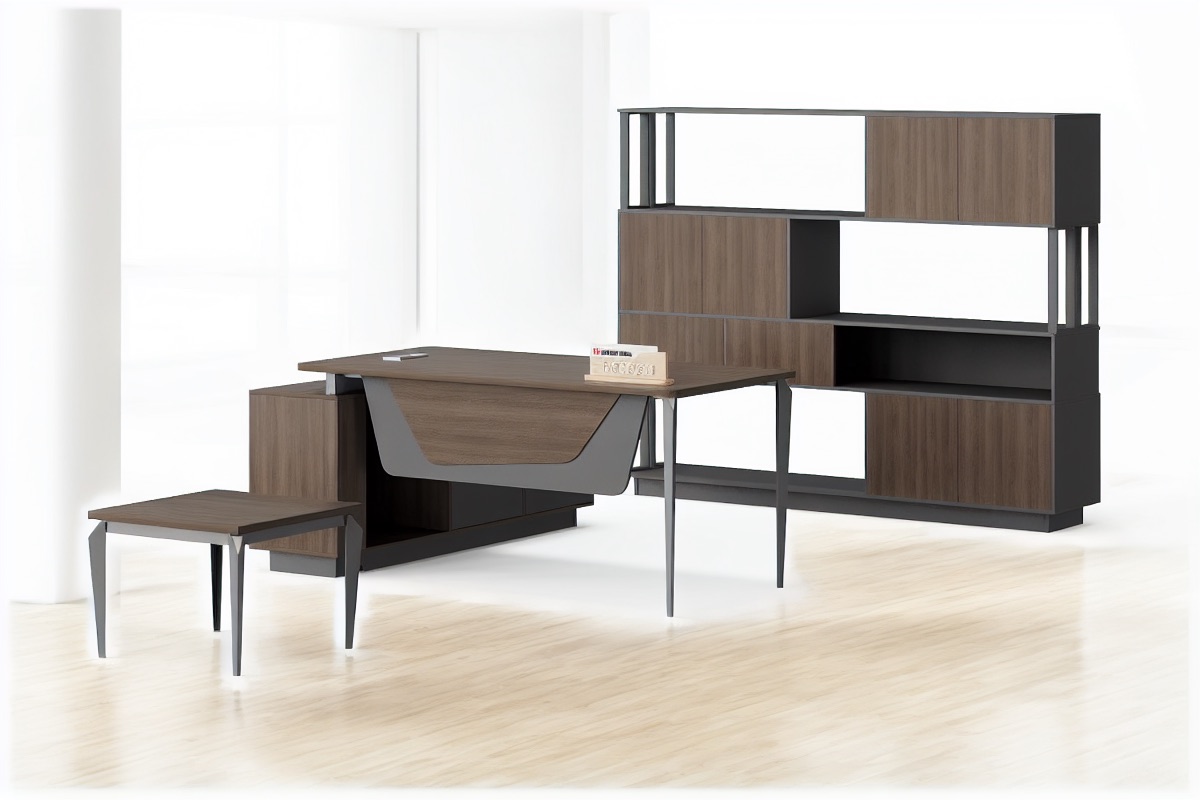 Executive L-Shape Desk — office scene