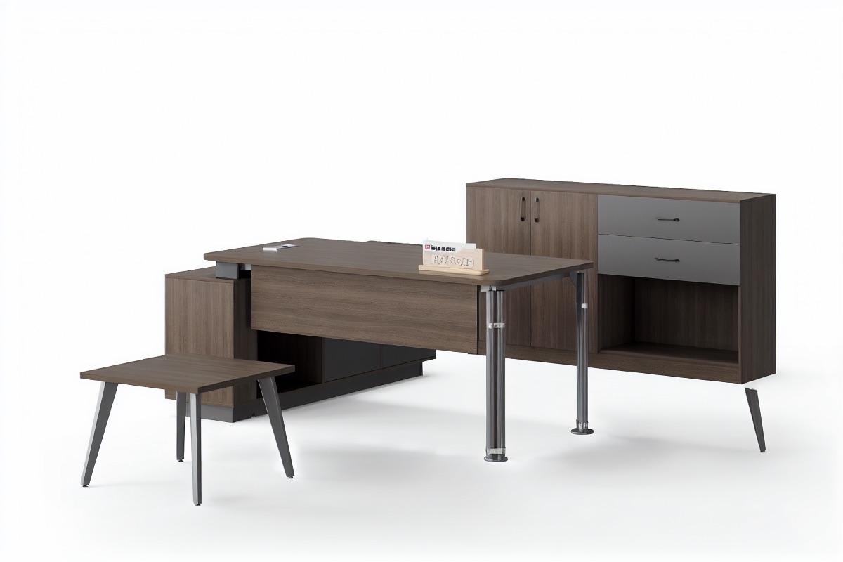 Executive L-Shape Desk — office scene