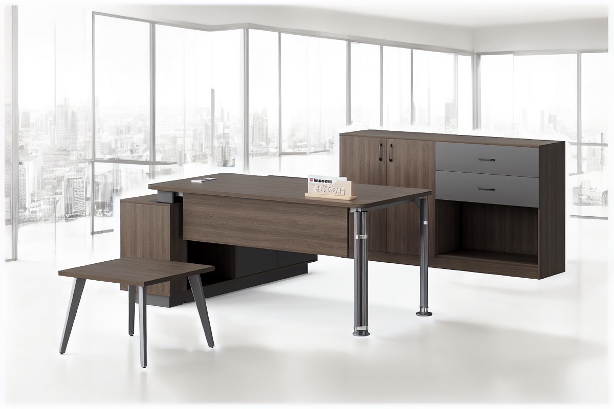 Executive L-Shape Desk — office scene