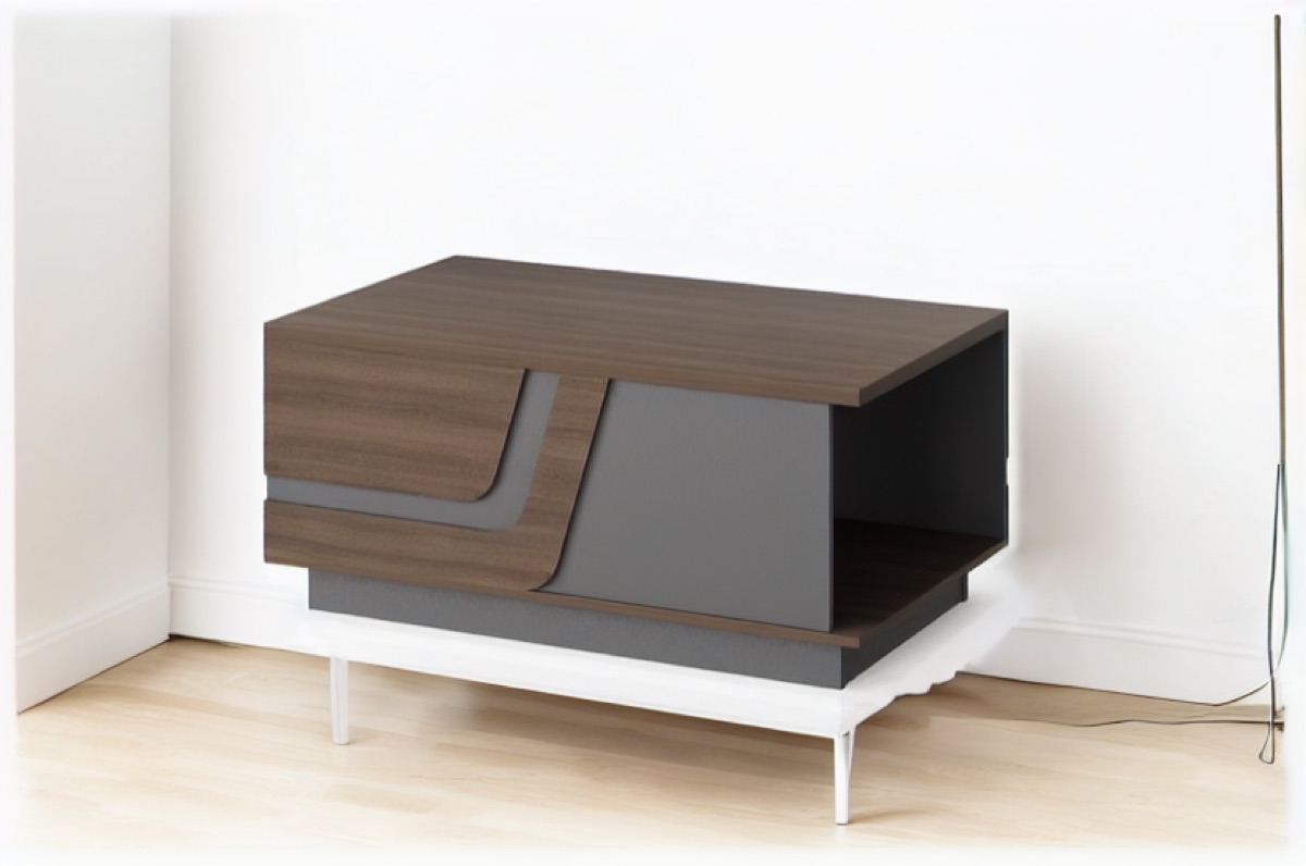 Office Coffee Table with Drawers, G28 — office scene