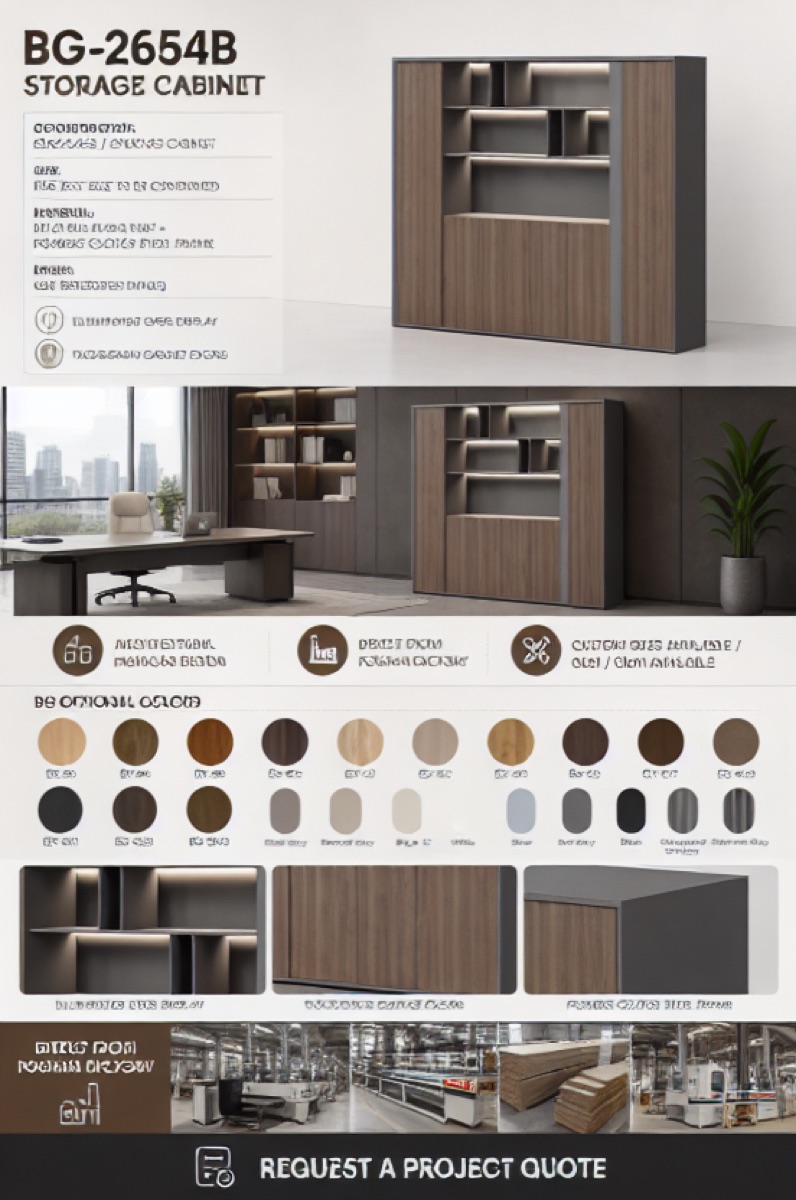 Kabinet Arsip Kantor — situasi kantor