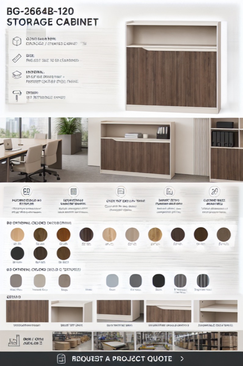 Kabinet Arsip Kantor — situasi kantor