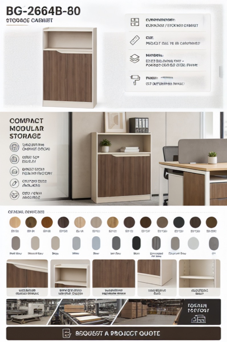 Kabinet Arsip Kantor — situasi kantor