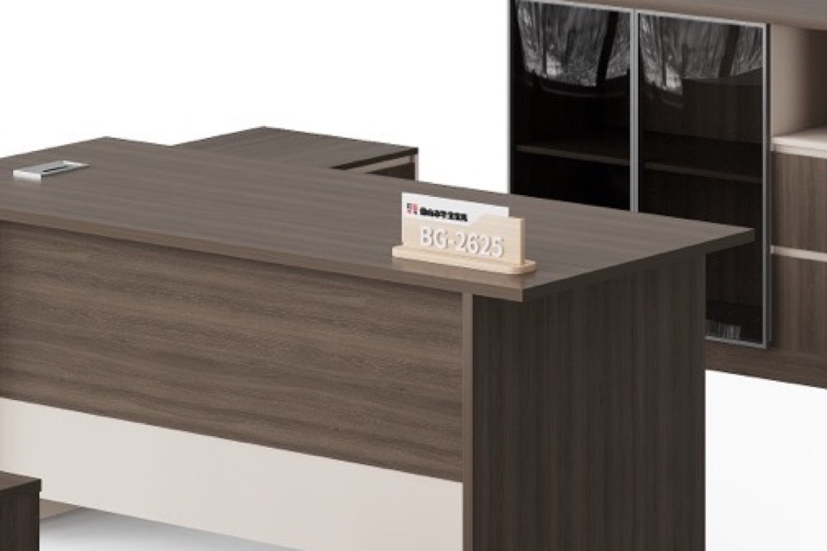 Executive Desk + Side Cabinet — feature detail 2