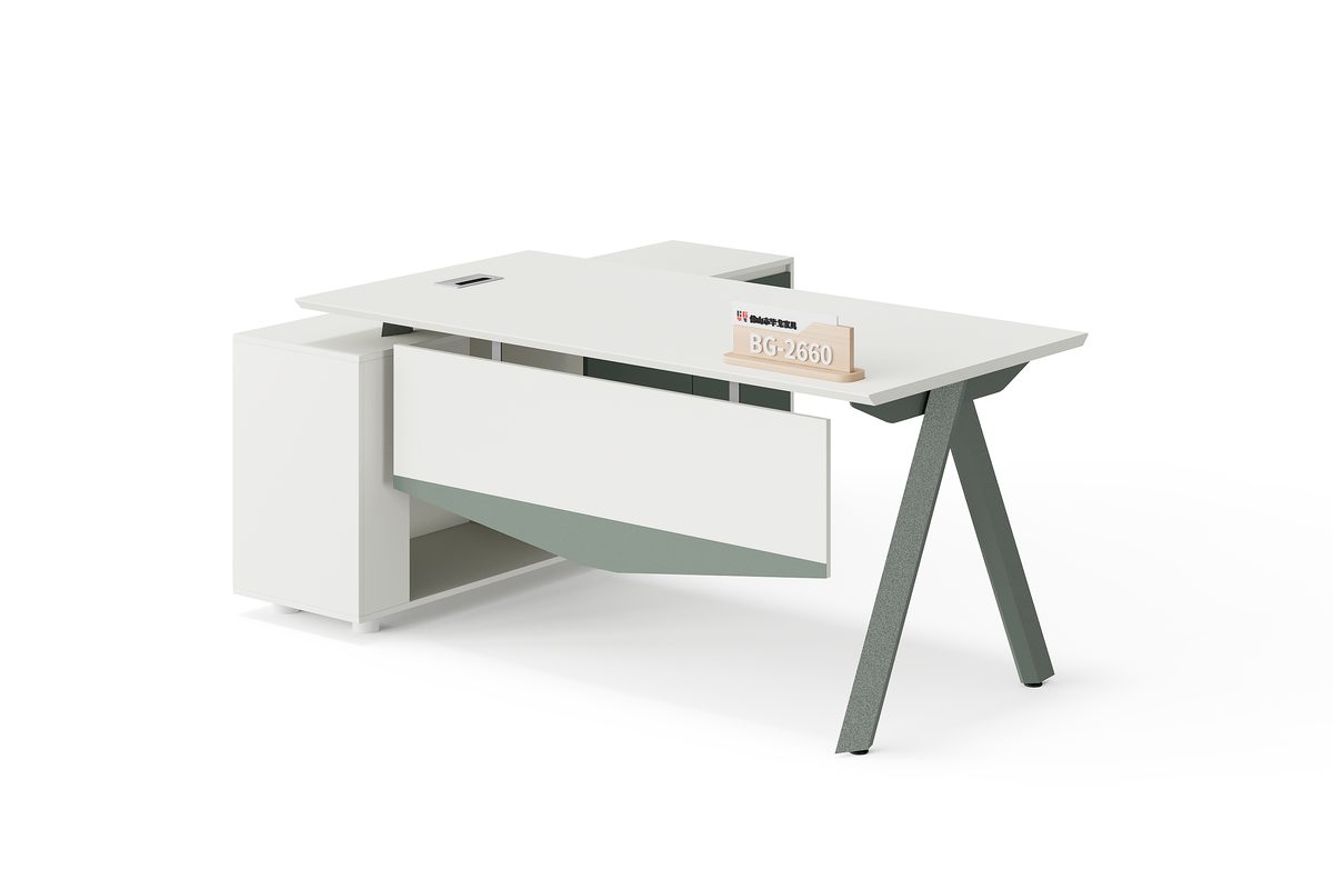Meja Eksekutif L-Shape — BG-2660L-W2