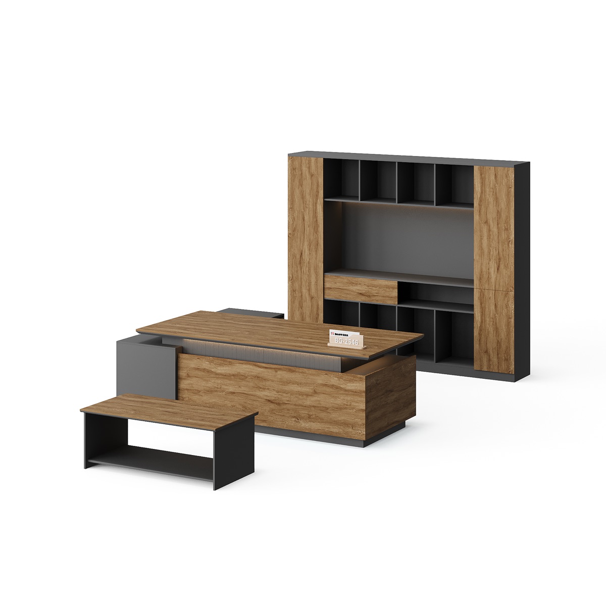 Meja Resepsionis Set — BG-2546ALL-B4 — BG Office Furniture