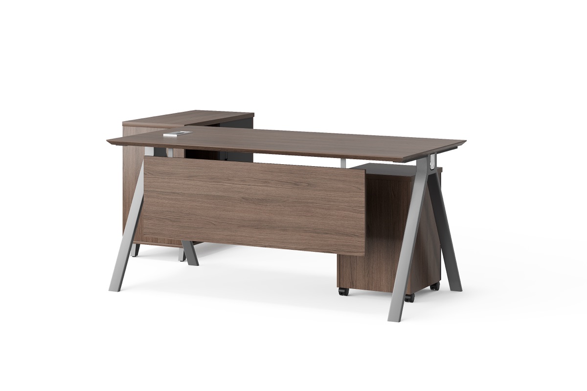 Meja Staf 1.2m/1.4m — BG-2609-G17